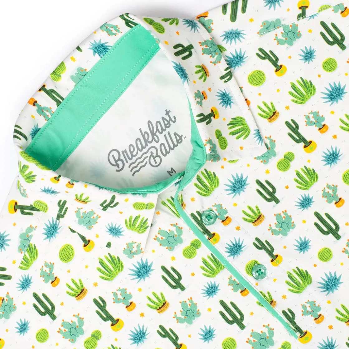 Polos|Originals|Breakfast Balls ® "We Talkin' About Cactus" – All-Day Polo