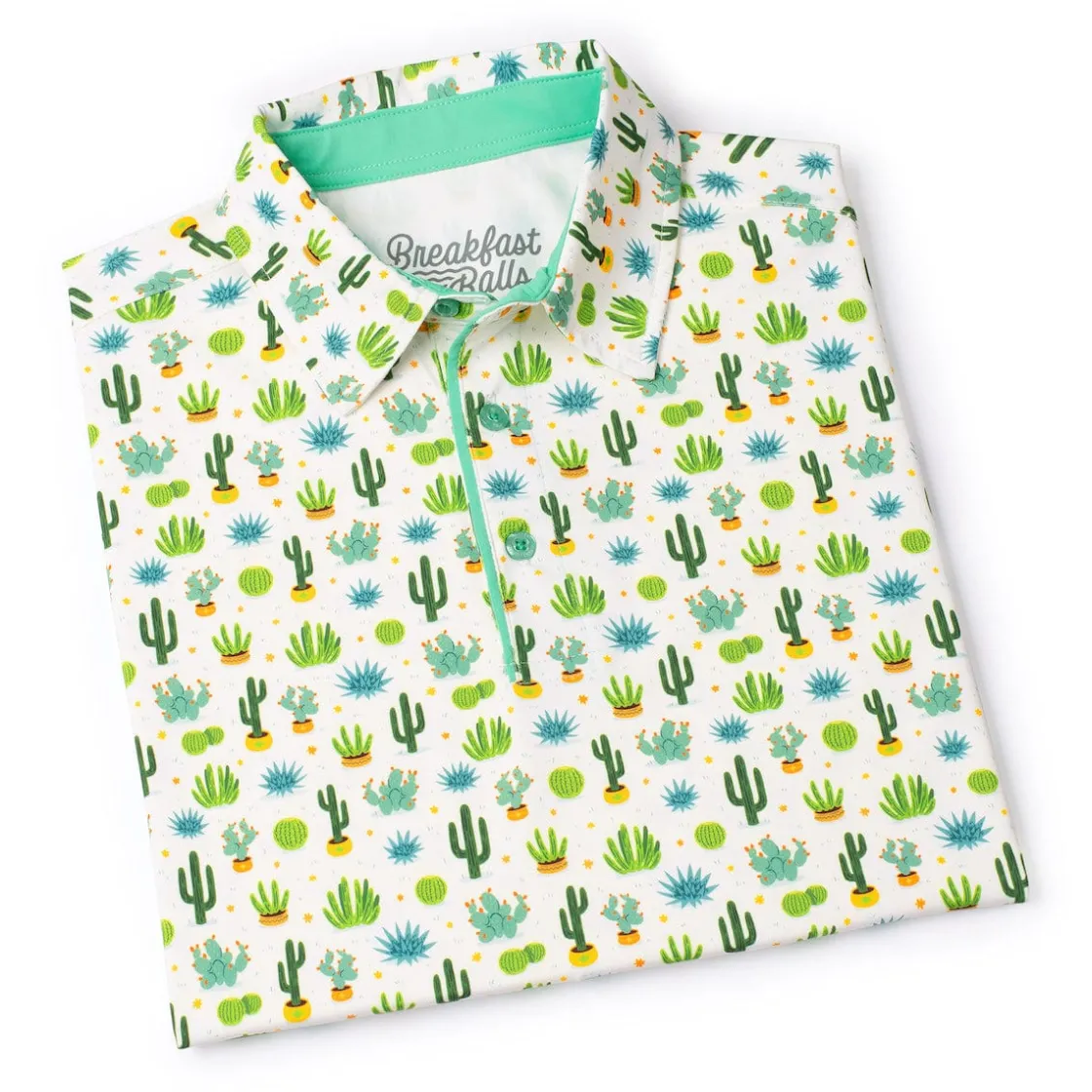 Polos|Originals|Breakfast Balls ® "We Talkin' About Cactus" – All-Day Polo
