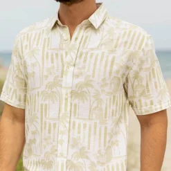 Short Sleeve Shirts|Bamboo|RSVLTS Bula (Gold) – Bamboo Short Sleeve Shirt