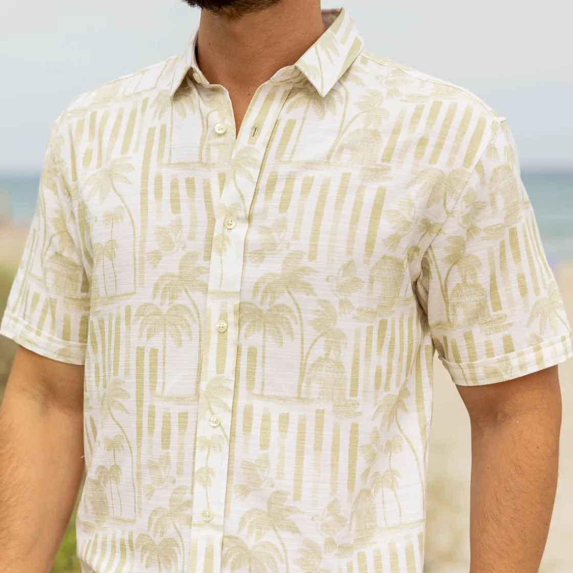 Short Sleeve Shirts|Bamboo|RSVLTS Bula (Gold) – Bamboo Short Sleeve Shirt