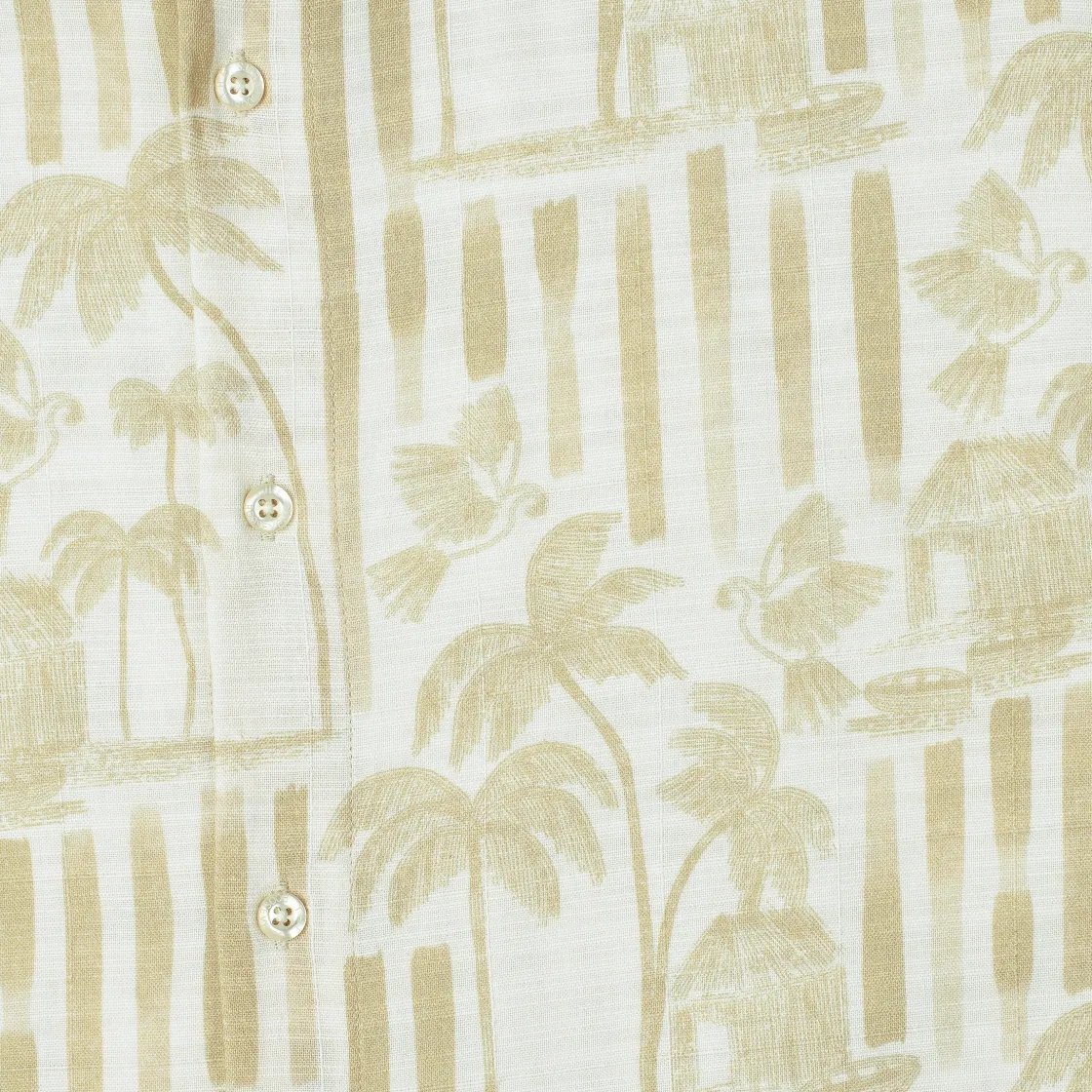 Short Sleeve Shirts|Bamboo|RSVLTS Bula (Gold) – Bamboo Short Sleeve Shirt