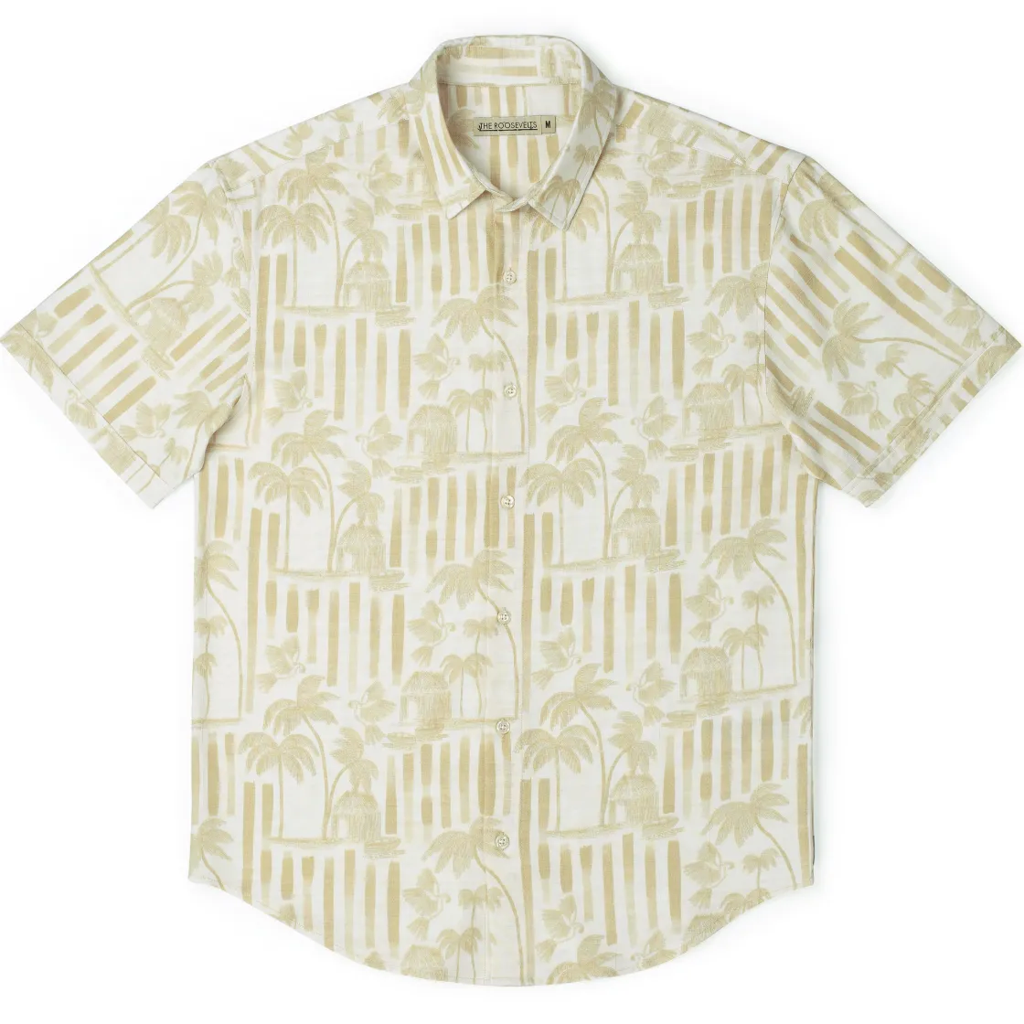Short Sleeve Shirts|Bamboo|RSVLTS Bula (Gold) – Bamboo Short Sleeve Shirt