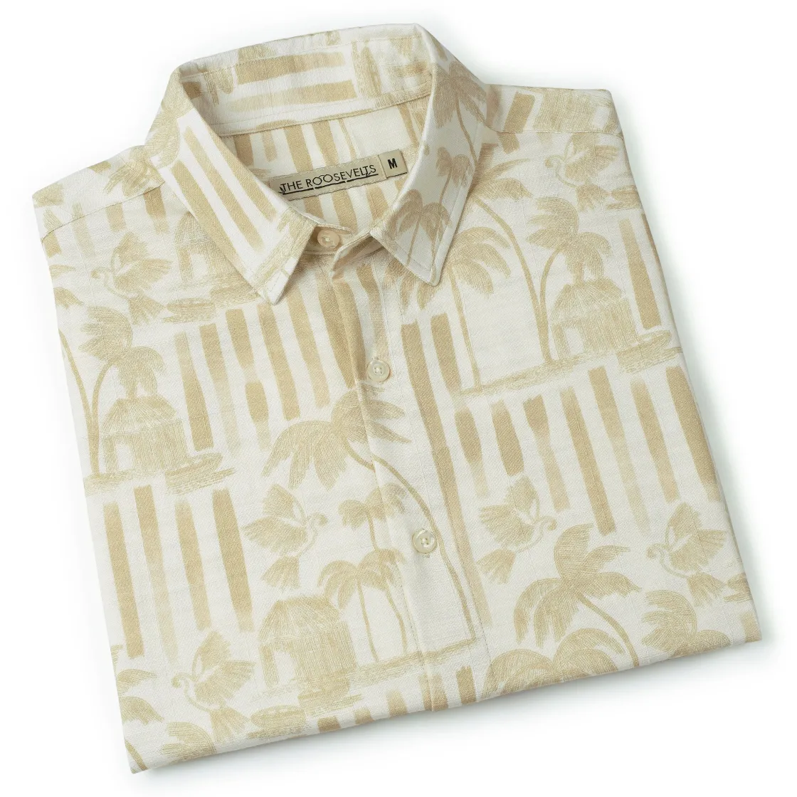 Short Sleeve Shirts|Bamboo|RSVLTS Bula (Gold) – Bamboo Short Sleeve Shirt