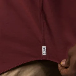 Short Sleeve Shirts|Short Sleeves|RSVLTS Burnt Russet – KUNUFLEX Short Sleeve Shirt