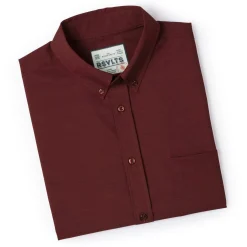 Short Sleeve Shirts|Short Sleeves|RSVLTS Burnt Russet – KUNUFLEX Short Sleeve Shirt