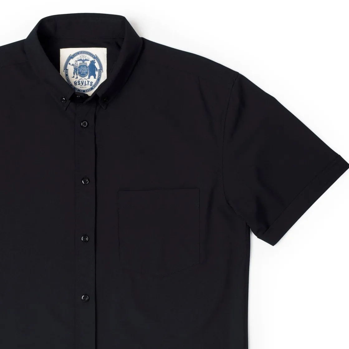 Short Sleeve Shirts|Short Sleeves|RSVLTS Cabana Collection “Black Sand Beach” – KUNUFLEX Short Sleeve Shirt