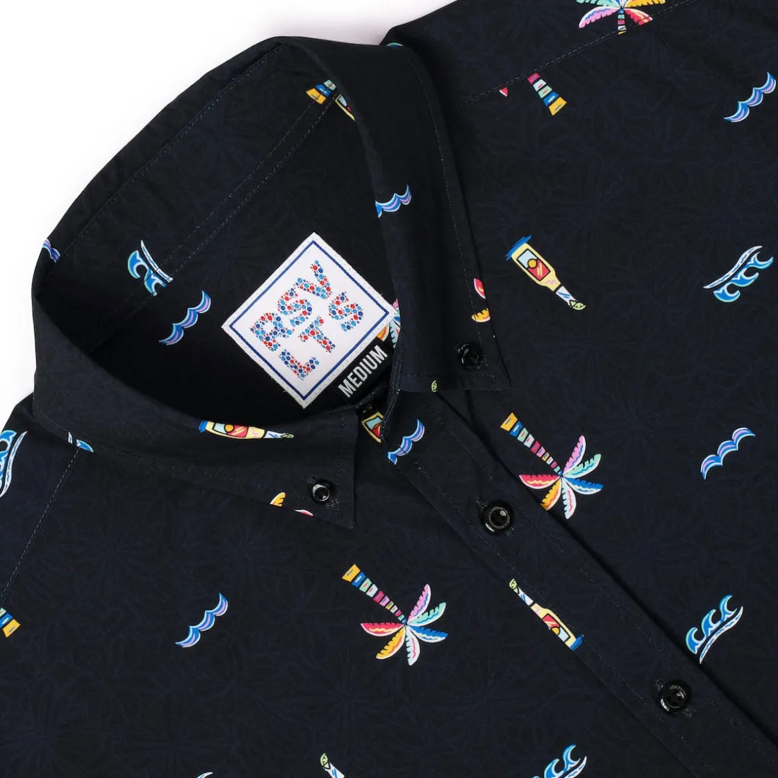 Short Sleeve Shirts|Short Sleeves|RSVLTS Cabana Nights – KUNUFLEX Short Sleeve Shirt