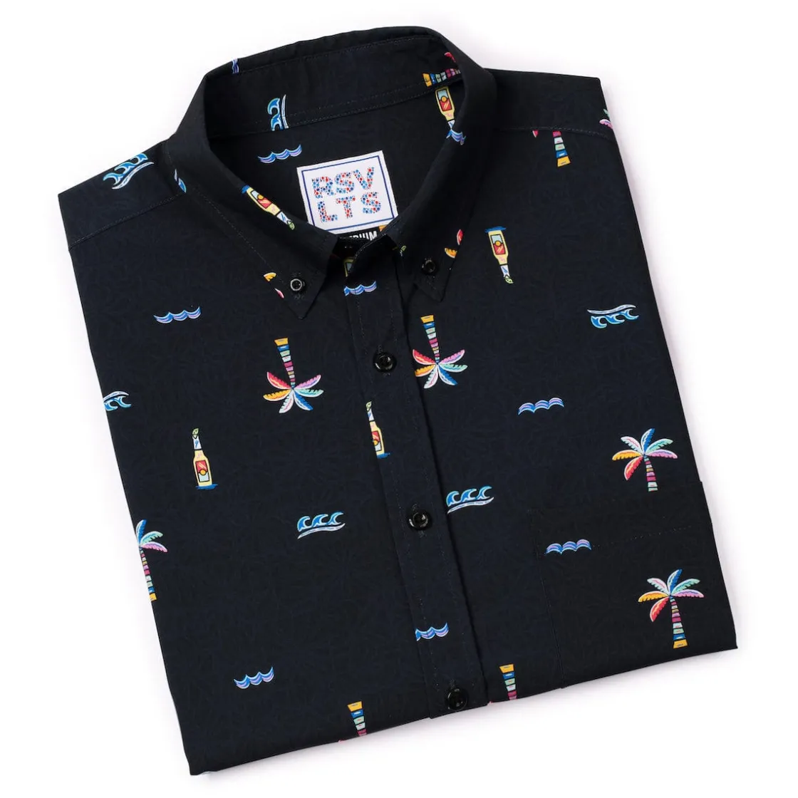 Short Sleeve Shirts|Short Sleeves|RSVLTS Cabana Nights – KUNUFLEX Short Sleeve Shirt