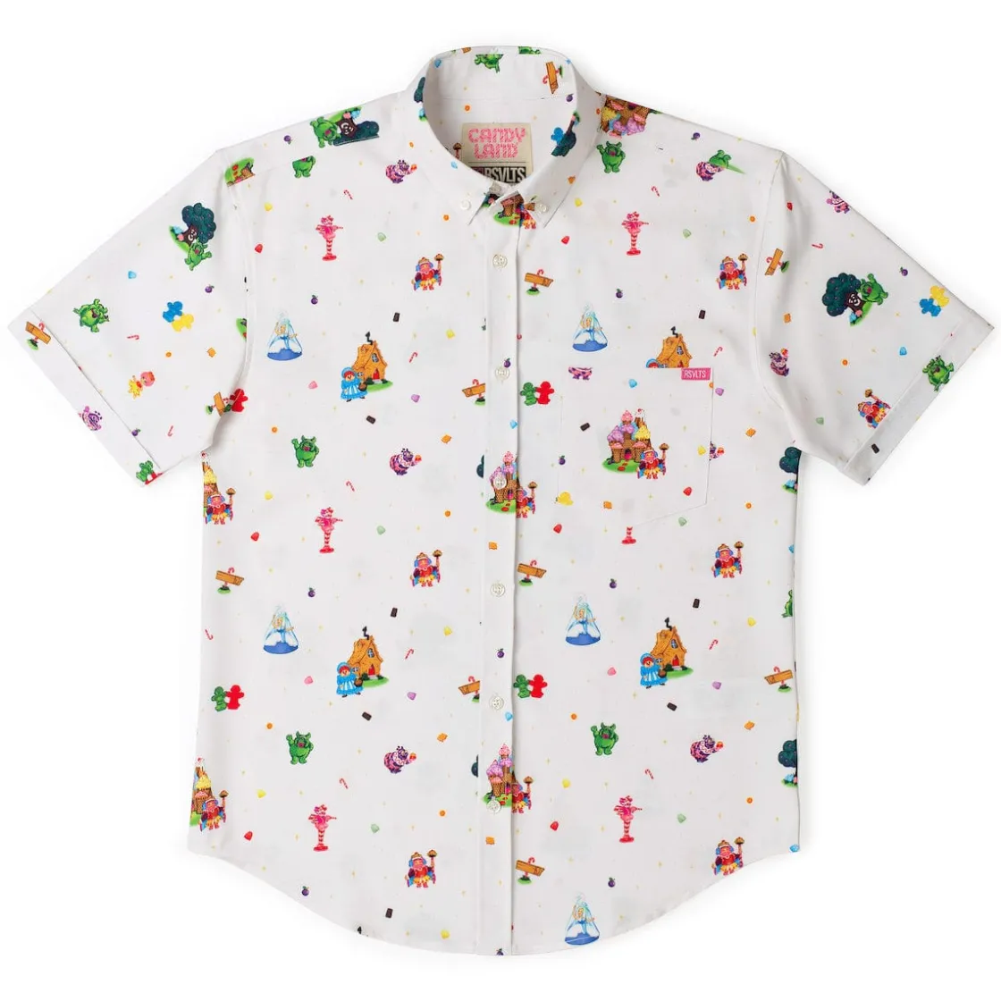 Hasbro|Game Night|Game Night Candy Land "Sweet Adventures" – KUNUFLEX Short Sleeve Shirt