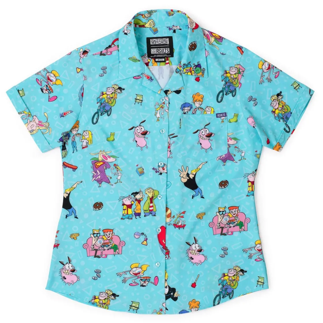 Cartoon Network|Cartoon Network "Friday Lineup" – Women's KUNUFLEX Short Sleeve Shirt