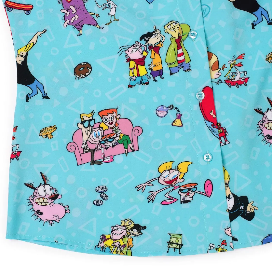 Cartoon Network|Cartoon Network "Friday Lineup" – Women's KUNUFLEX Short Sleeve Shirt