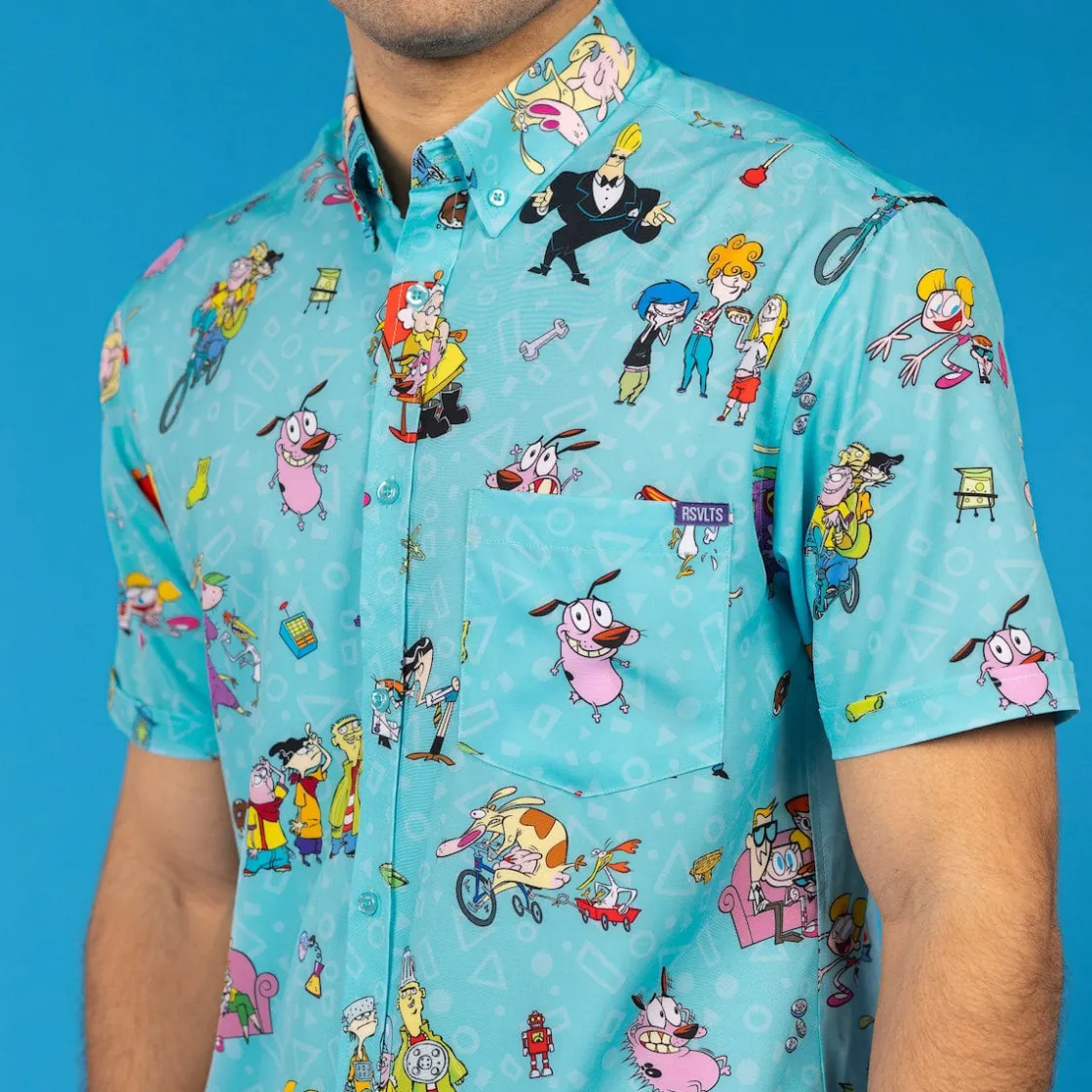 Cartoon Network|Short Sleeves|Cartoon Network "Friday Lineup" – KUNUFLEX Short Sleeve Shirt