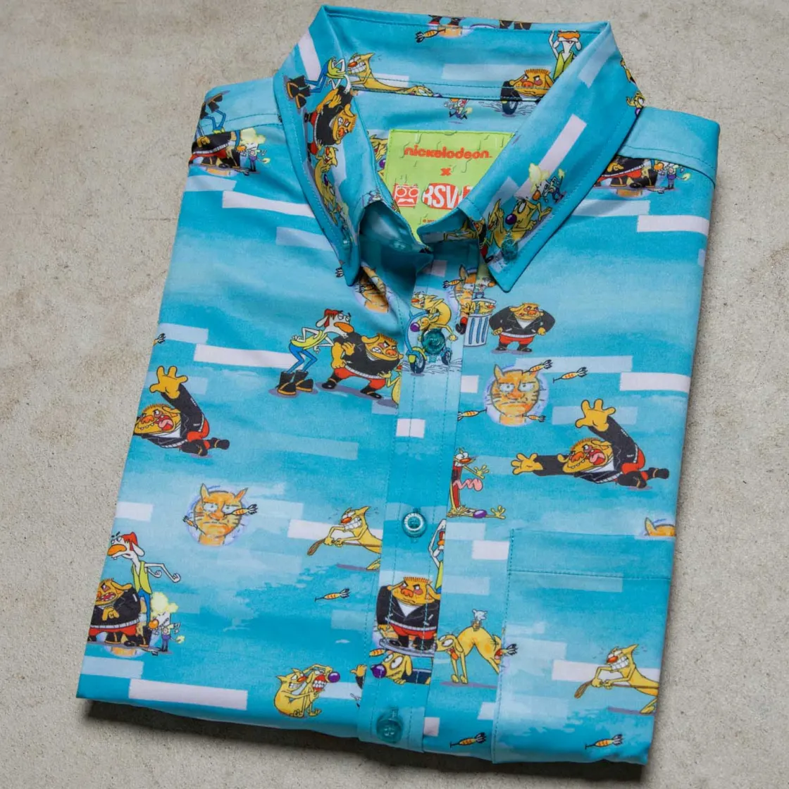 Paging Mr. Morrow|Nickelodeon|Nickelodeon CatDog "Greaser Dogs" – KUNUFLEX Short Sleeve Shirt