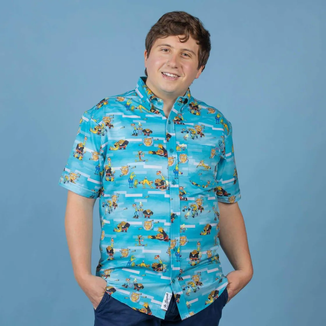 Paging Mr. Morrow|Nickelodeon|Nickelodeon CatDog "Greaser Dogs" – KUNUFLEX Short Sleeve Shirt