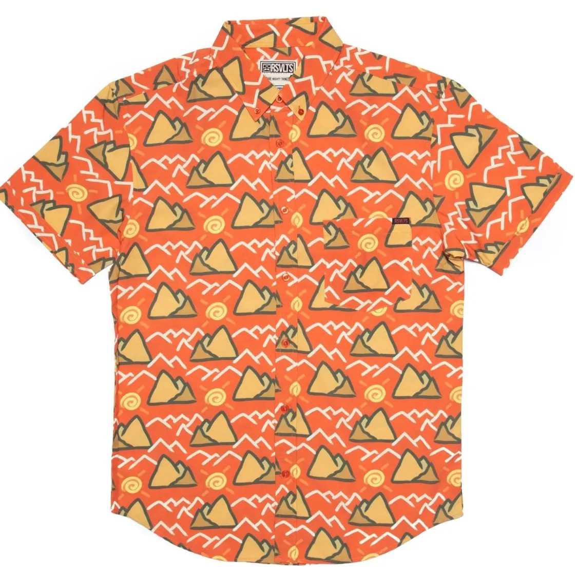 Short Sleeve Shirts|Short Sleeves|RSVLTS Cave Paint – KUNUFLEX Short Sleeve Shirt
