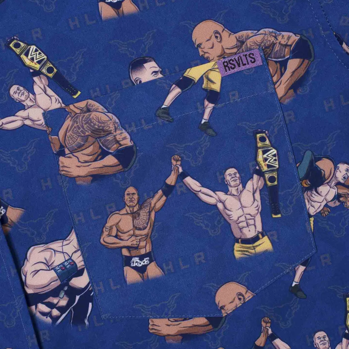 Wwe|Short Sleeves|WWE Cena vs The Rock "Changing of the Guard" – KUNUFLEX Short Sleeve Shirt