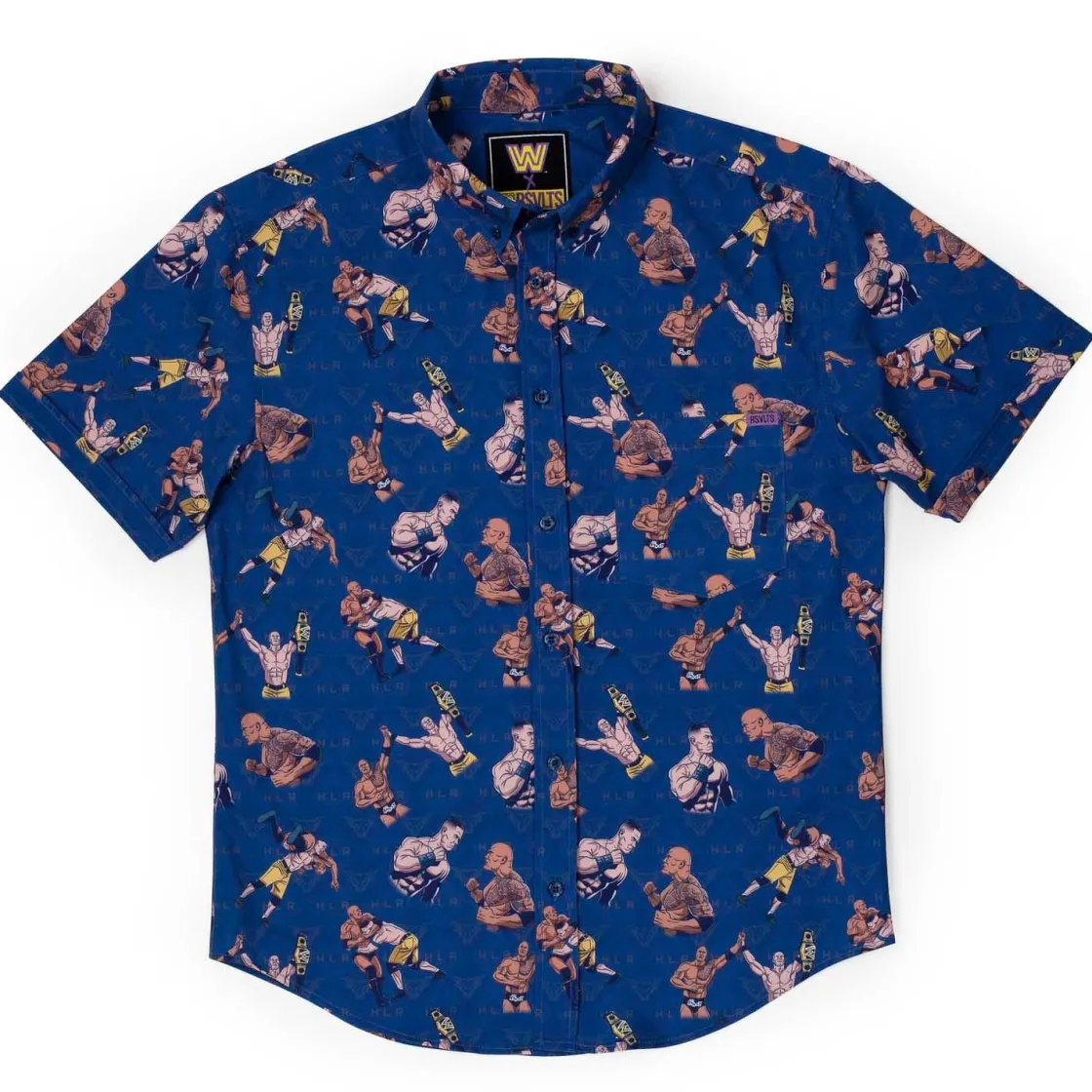 Wwe|Short Sleeves|WWE Cena vs The Rock "Changing of the Guard" – KUNUFLEX Short Sleeve Shirt
