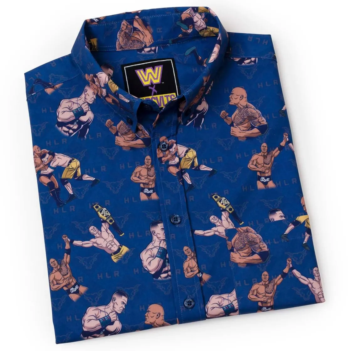 Wwe|Short Sleeves|WWE Cena vs The Rock "Changing of the Guard" – KUNUFLEX Short Sleeve Shirt