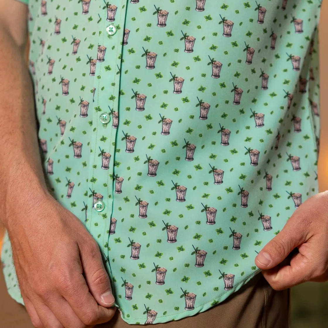 Short Sleeve Shirts|Short Sleeves|RSVLTS Classic Refresh-Mint – KUNUFLEX Short Sleeve Shirt