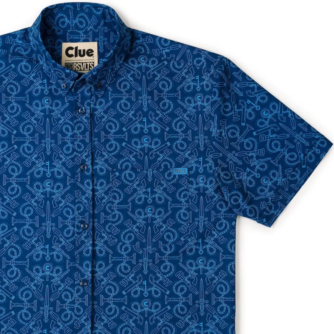 Hasbro|Game Night|Game Night Clue "Choose Your Weapon" – KUNUFLEX Short Sleeve Shirt