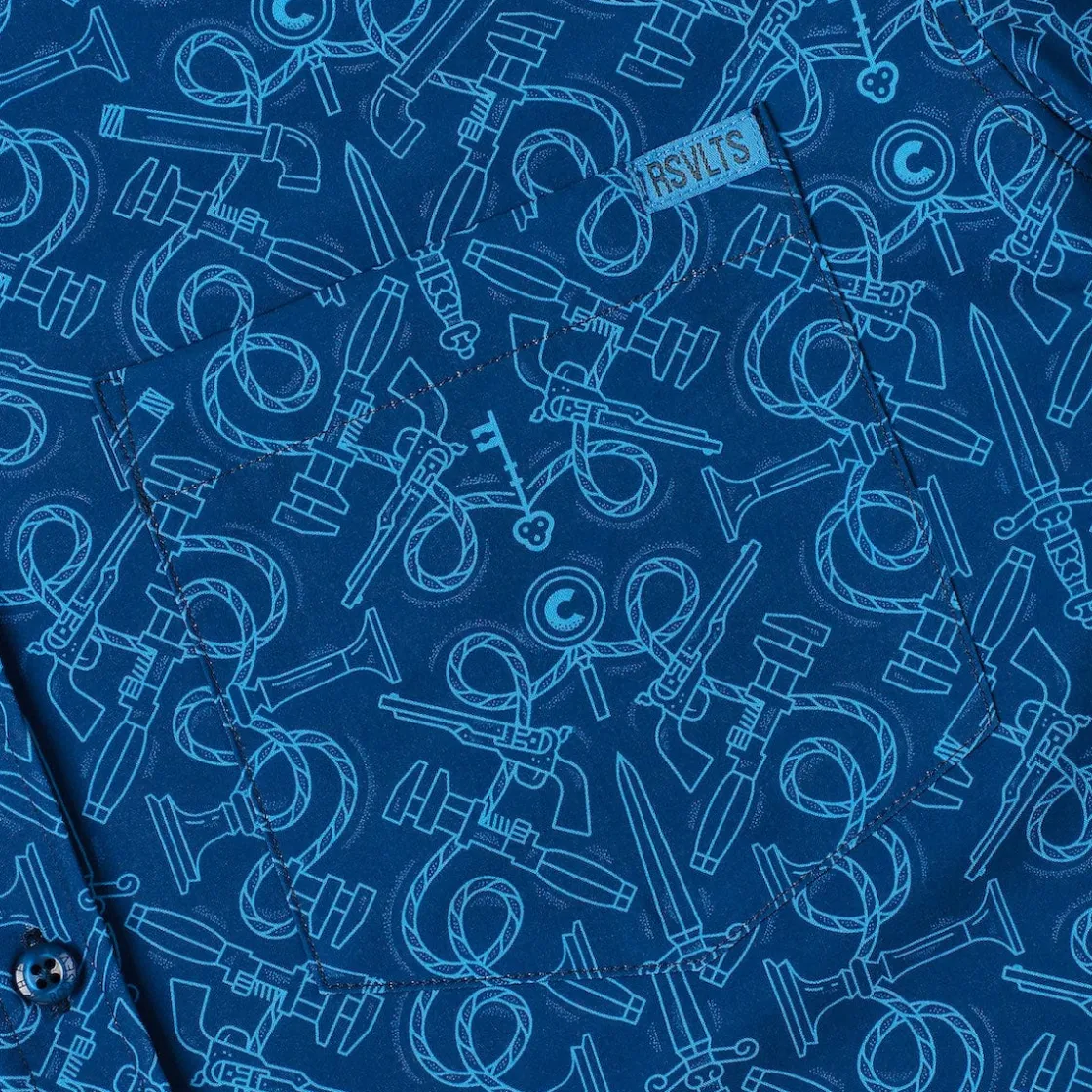 Hasbro|Game Night|Game Night Clue "Choose Your Weapon" – KUNUFLEX Short Sleeve Shirt