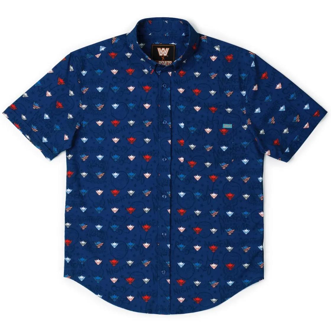 Wwe|Matching Sets|WWE Cody Rhodes "Rhode Rage" – KUNUFLEX Short Sleeve Shirt