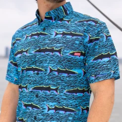 Short Sleeve Shirts|Short Sleeves|RSVLTS Cool Cudas – KUNUFLEX Short Sleeve Shirt
