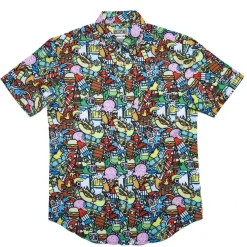 Short Sleeve Shirts|Paging Mr. Morrow|RSVLTS Darty in the USA – KUNUFLEX Short Sleeve Shirt