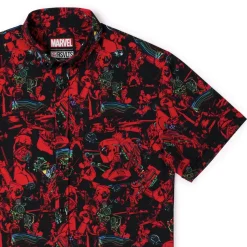 Deadpool|Marvel|Marvel Deadpool "Maximum Effort" – KUNUFLEX Short Sleeve Shirt