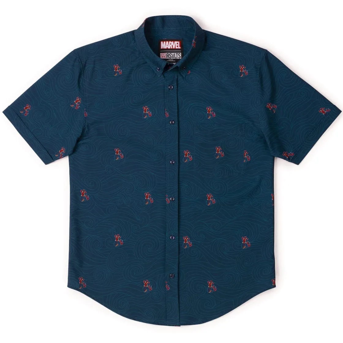 Deadpool|Marvel|Marvel Deadpool "Merc-maid" – KUNUFLEX Short Sleeve Shirt