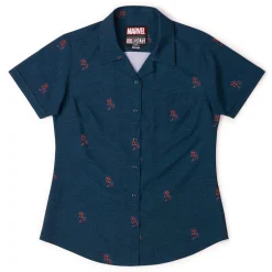 Deadpool|Marvel|Marvel Deadpool "Merc-maid" – Women's KUNUFLEX Short Sleeve Shirt