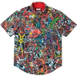 Deadpool|Marvel|Marvel Deadpool "Wade Parade" – KUNUFLEX Short Sleeve Shirt
