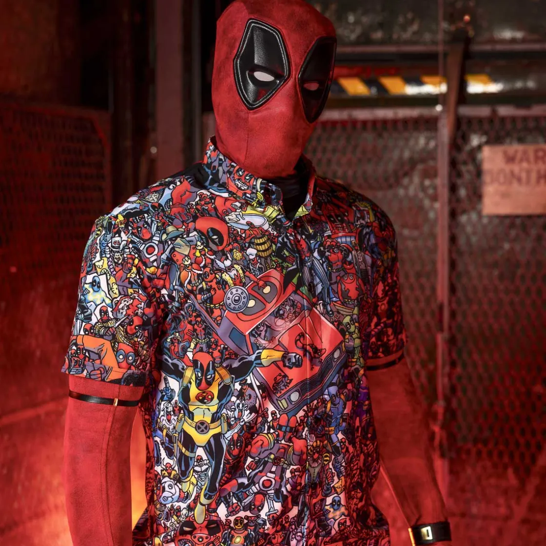 Deadpool|Marvel|Marvel Deadpool "Wade Parade" – KUNUFLEX Short Sleeve Shirt