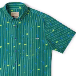Disney & Pixar|Disney|Disney and Pixar A Bug's Life "It's an Ant Thing" – Stretch Seersucker Short Sleeve Shirt
