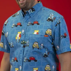Disney & Pixar|Disney|Disney and Pixar Cars "Pit Stop" – KUNUFLEX Short Sleeve Shirt