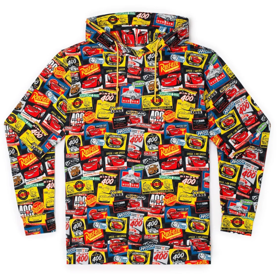Disney & Pixar|Disney|Disney and Pixar Cars "Sponsors of Speed" – Performance Hoodie