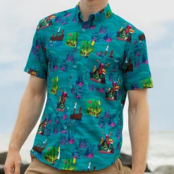 Finding Nemo|Disney & Pixar|Disney and Pixar Finding Nemo "The Great Escape" – KUNUFLEX Short Sleeve Shirt