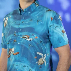 Finding Nemo|Disney & Pixar|Disney and Pixar Finding Nemo "The E.A.C. Dude!" – KUNUFLEX Short Sleeve Shirt
