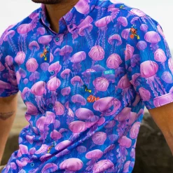 Finding Nemo|Disney & Pixar|Disney and Pixar Finding Nemo "Jellyfish" – KUNUFLEX Short Sleeve Shirt