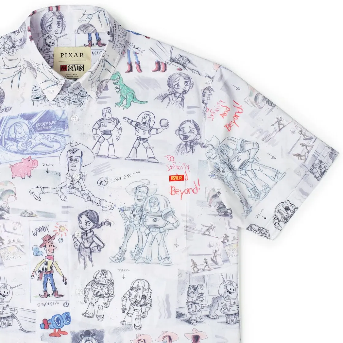 Toy Story|Disney & Pixar|Disney and Pixar Toy Story "Toy Story-Board" – KUNUFLEX Short Sleeve Shirt