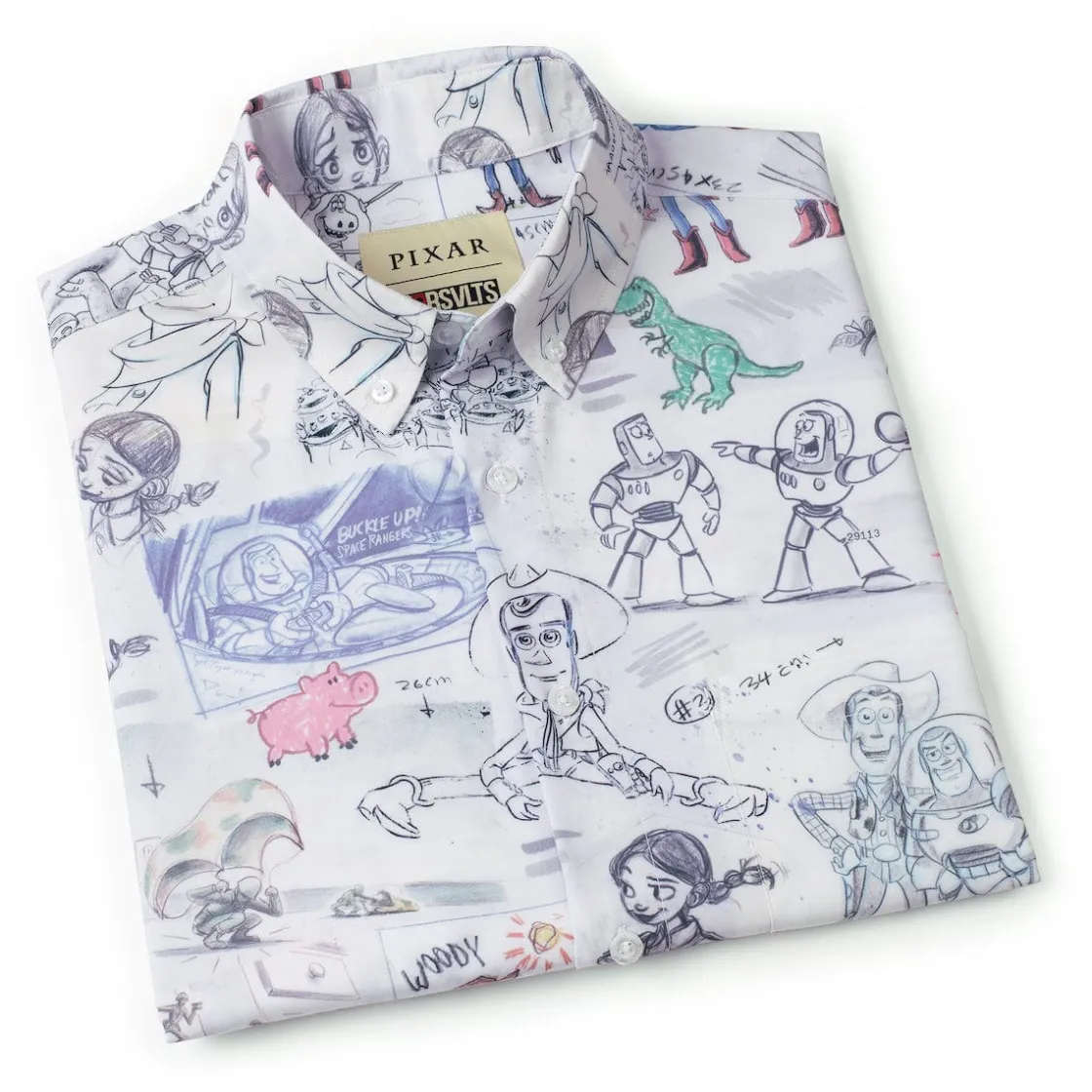 Toy Story|Disney & Pixar|Disney and Pixar Toy Story "Toy Story-Board" – KUNUFLEX Short Sleeve Shirt