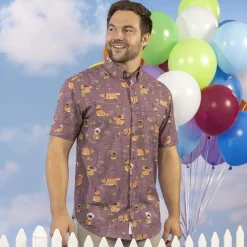 Up|Disney & Pixar|Disney and Pixar Up "My Name Is Dug" – KUNUFLEX Short Sleeve Shirt