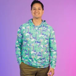 Outerwear|Performance Hoodies|Disney "Cabana Mickey" – Performance Hoodie