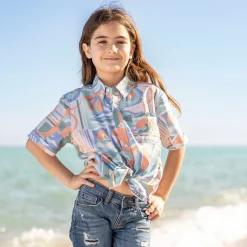Youth (5-11)|Disney|Disney "Mickey's Endless Summer" – Youth KUNUFLEX Short Sleeve Shirt