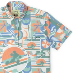 Short Sleeves|Disney|Disney "Mickey's Endless Summer" – KUNUFLEX Short Sleeve Shirt