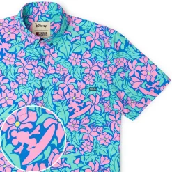 Short Sleeves|Disney|Disney "Mickey's Tropical Adventure" – KUNUFLEX Short Sleeve Shirt