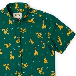Pluto|Disney|Disney "Pluto on the Green" – KUNUFLEX Short Sleeve Shirt