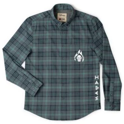 Disney Villains|Disney|Disney Villains "Lord of the Dead" – BorlandFlex™ Long Sleeve Flannel