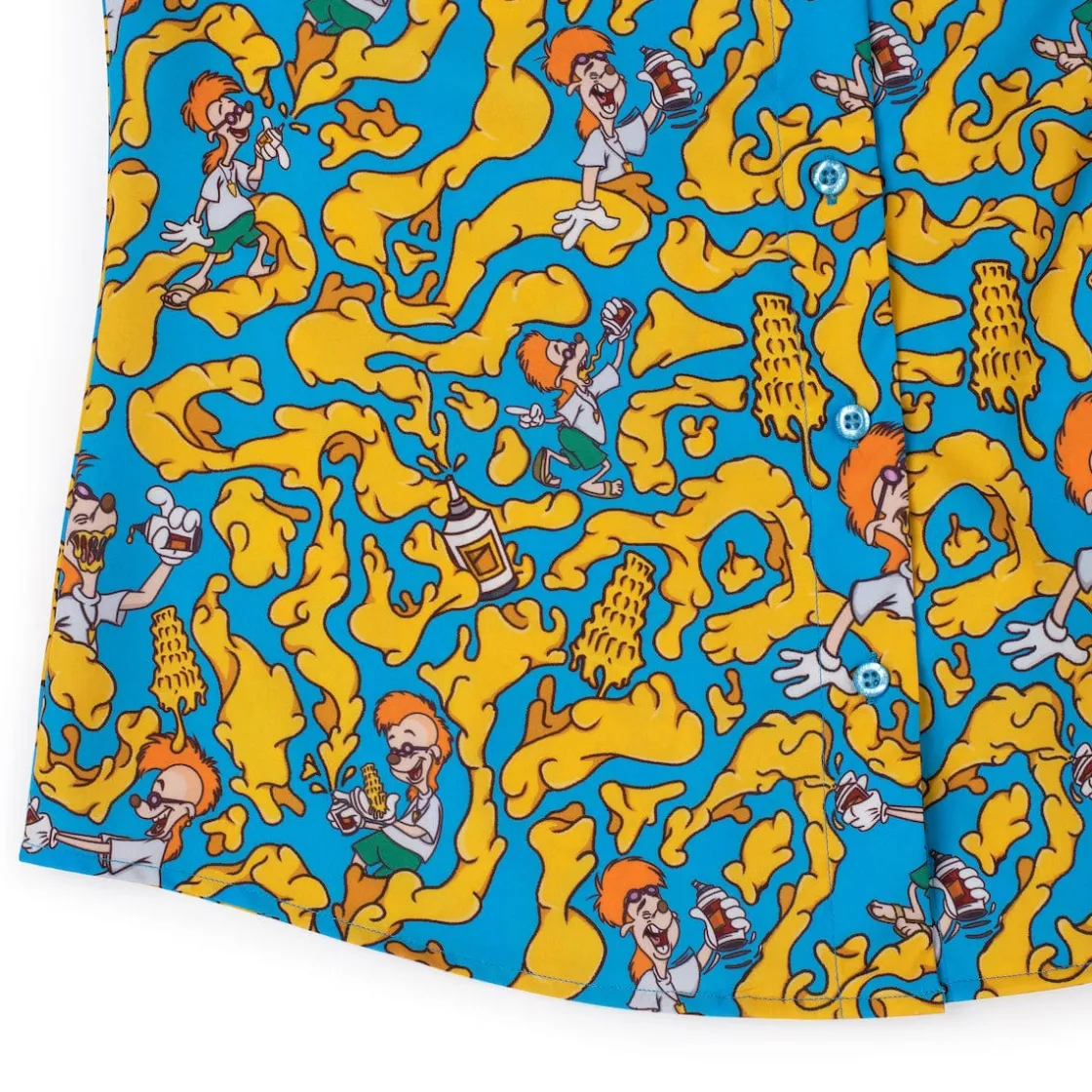 A Goofy Movie|Disney|Disney ’s A Goofy Movie "Chedda Whizzy!" – Women's KUNUFLEX Short Sleeve Shirt