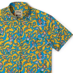A Goofy Movie|Matching Sets|Disney ’s A Goofy Movie "Chedda Whizzy!" – KUNUFLEX Short Sleeve Shirt